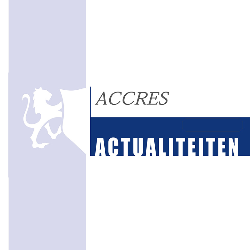 De Nieuwste ACCRES Actualiteiten is uit!